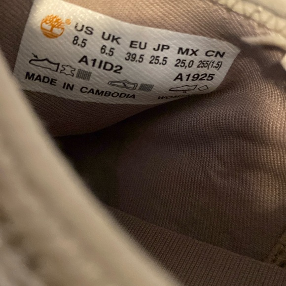 New Timberland Women's Boltero Slip on Trainers Oatmeal TBOA1ID2) Size US 8.5 - Picture 12 of 12